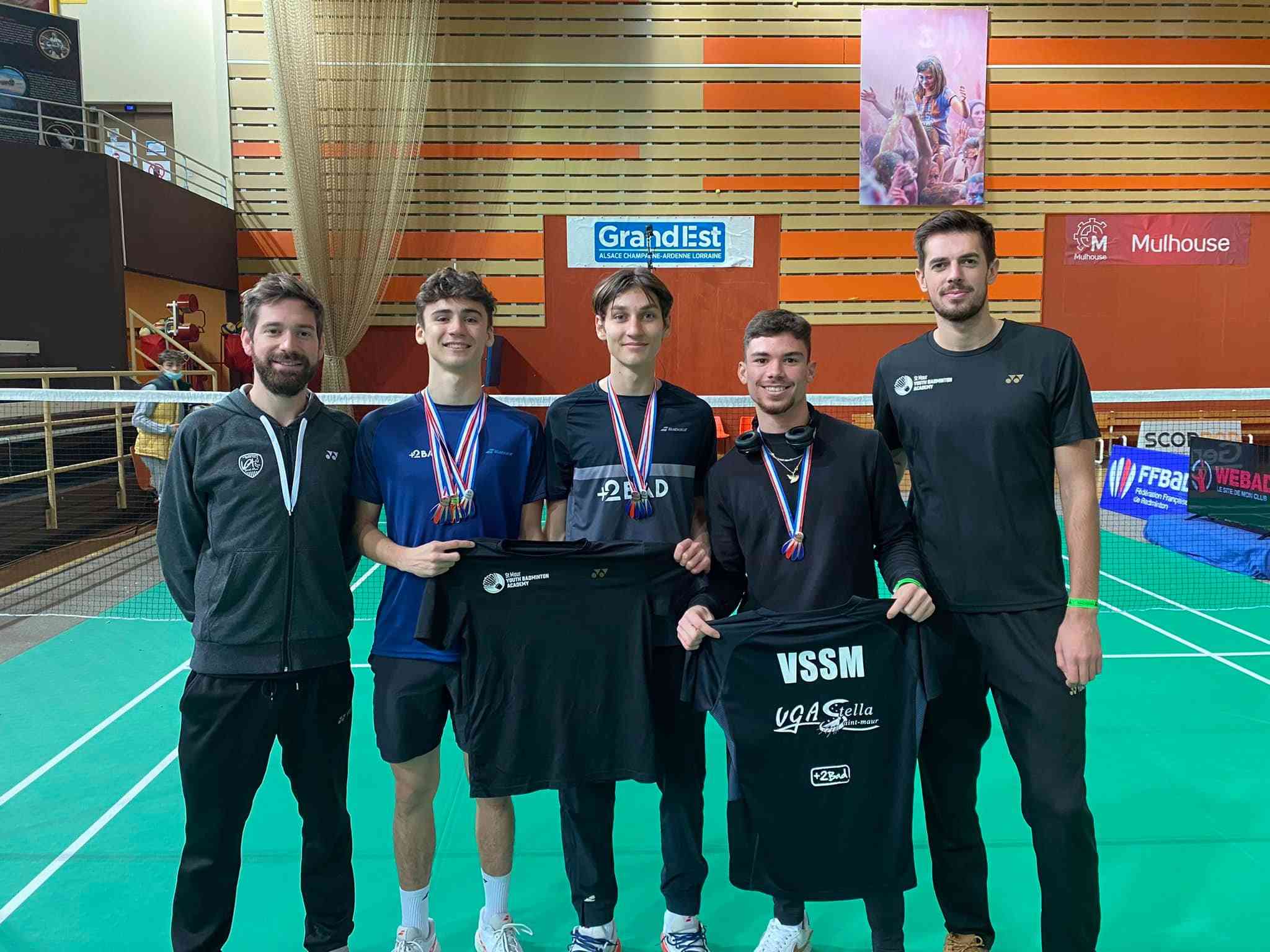 Naïm El Khadery, Champion de France Jeunes en Badminton