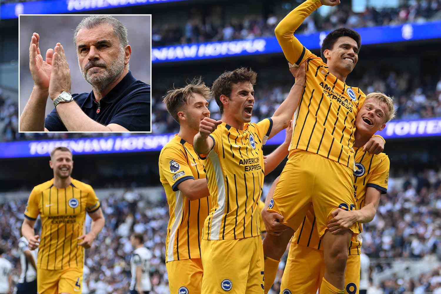 Brighton’s Stunning 4-1 Triumph Over Tottenham