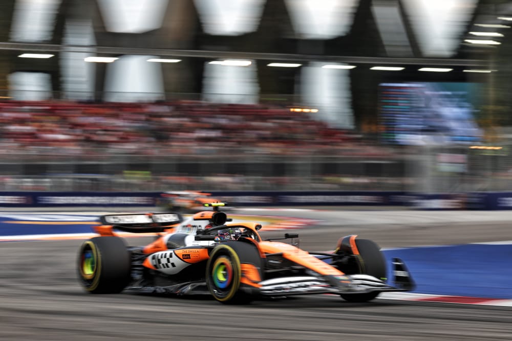 Norris Dominates F1 Practice as Gymkhana Thrills Singapore