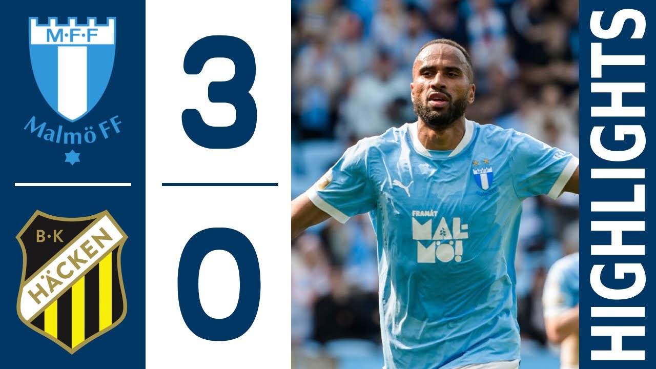 Malmö FFs Revansch: Dominerande 3-0 mot BK Häcken