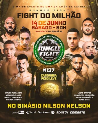 Jungle Fight 137: A Batalha de Brasília com R$ 1 Milhão em Jogo!