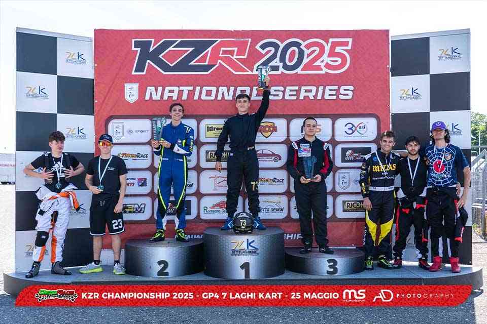 KZR Championship 2025: Adrenalina al GP4 di 7 Laghi