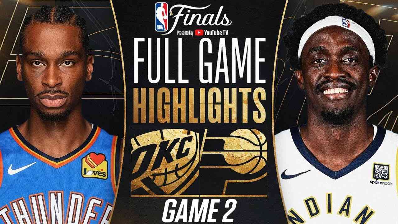 Thunder Dominate Pacers in NBA Game 2 Showdown