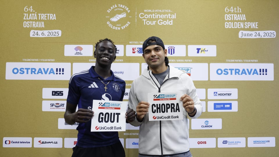 Chopra busca brillar en el Golden Spike de Ostrava