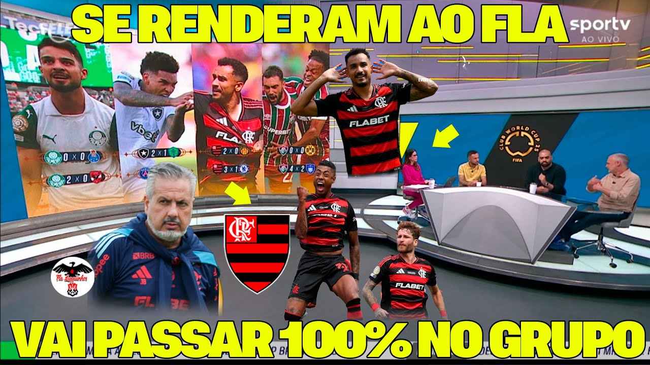Flamengo brilha e garante liderança no Mundial de Clubes