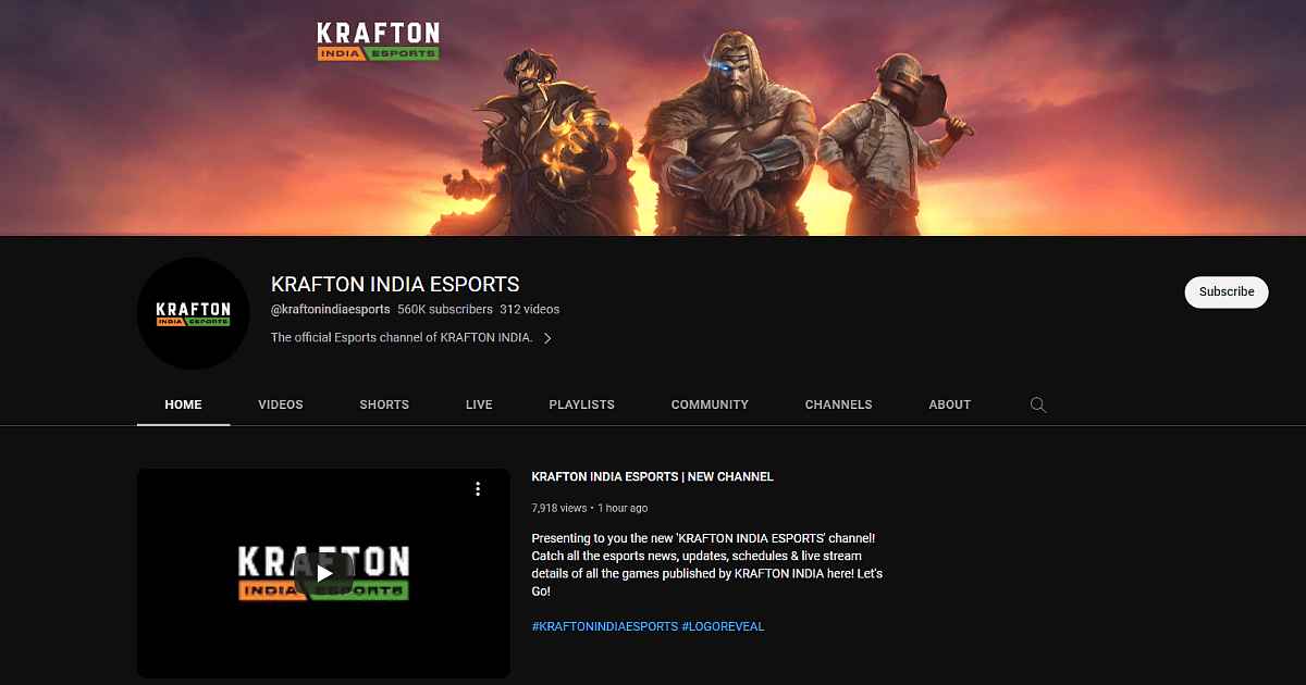 KRAFTON Launches Groundbreaking Esports League in India