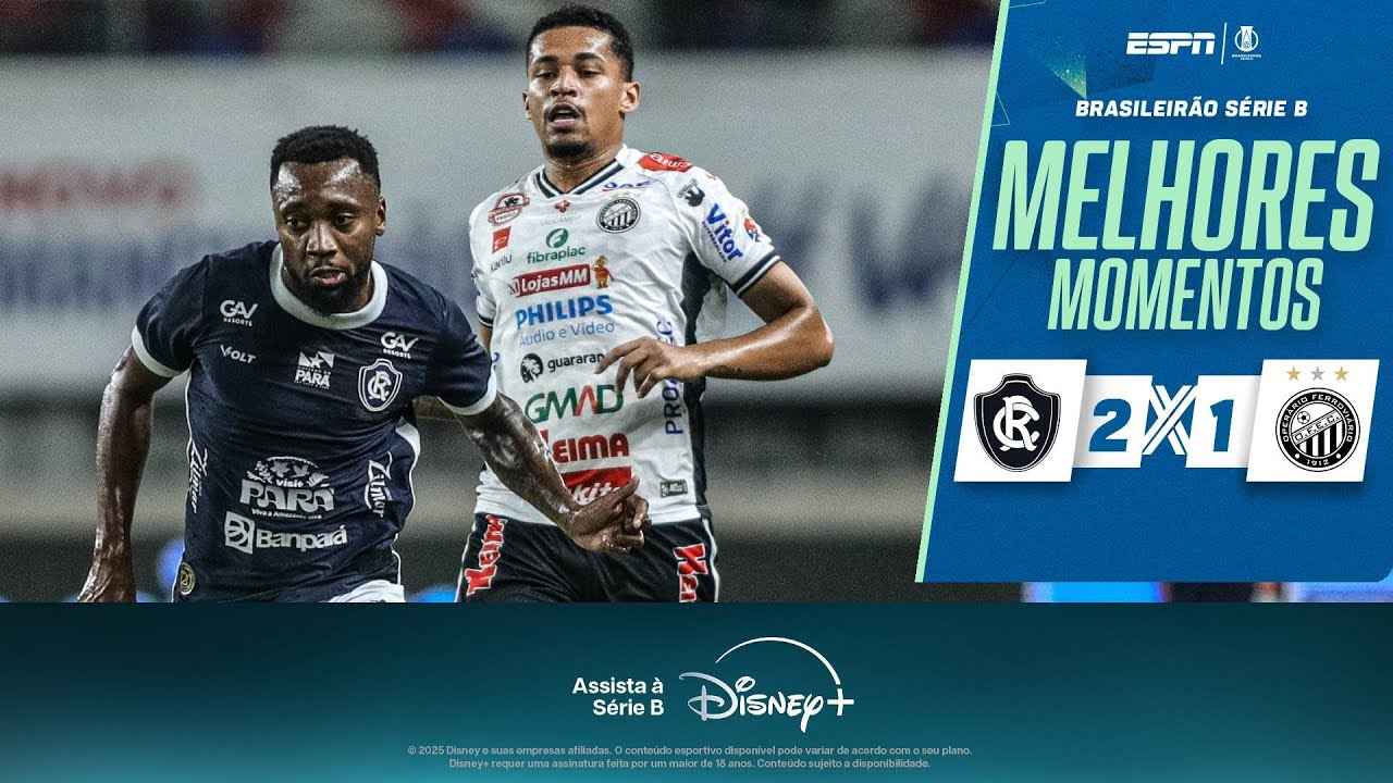 Remo brilha com virada emocionante sobre Operário-PR