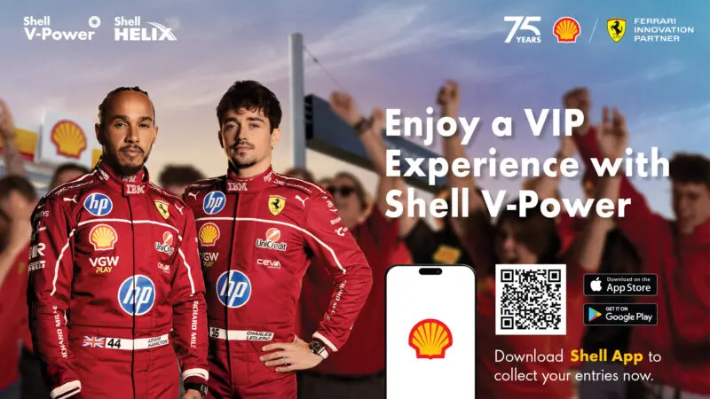 Shell Launches Ferrari Fan Experience in Singapore