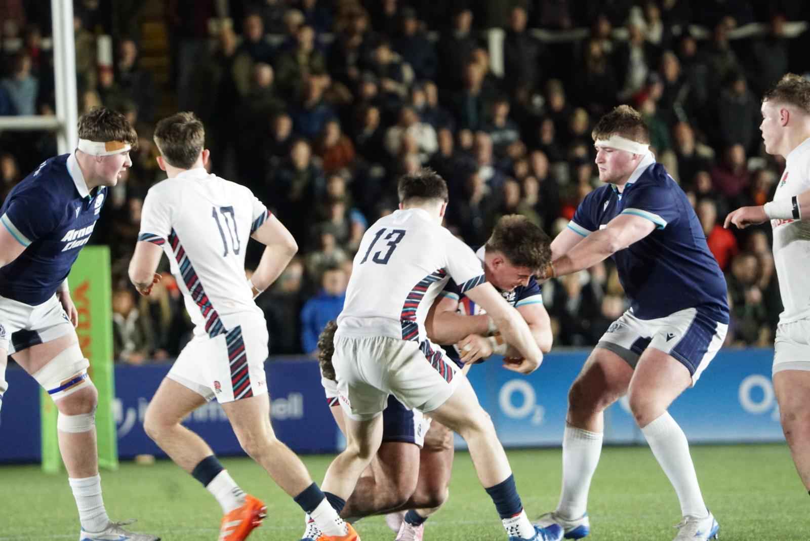England U20s Dominate Scotland in World Championship