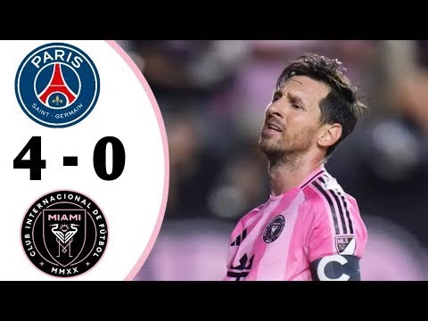 PSG domina l`Inter Miami e avanza ai quarti