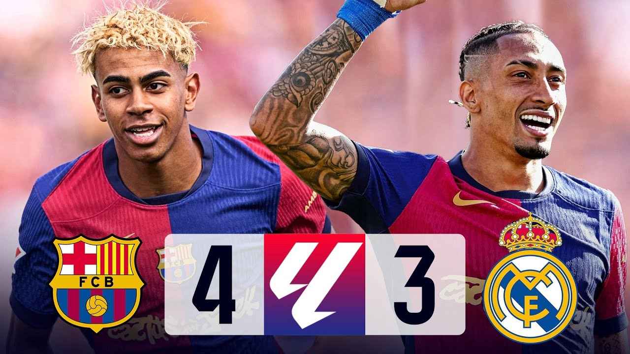 Real Madrid y Barcelona brillan en la jornada 38