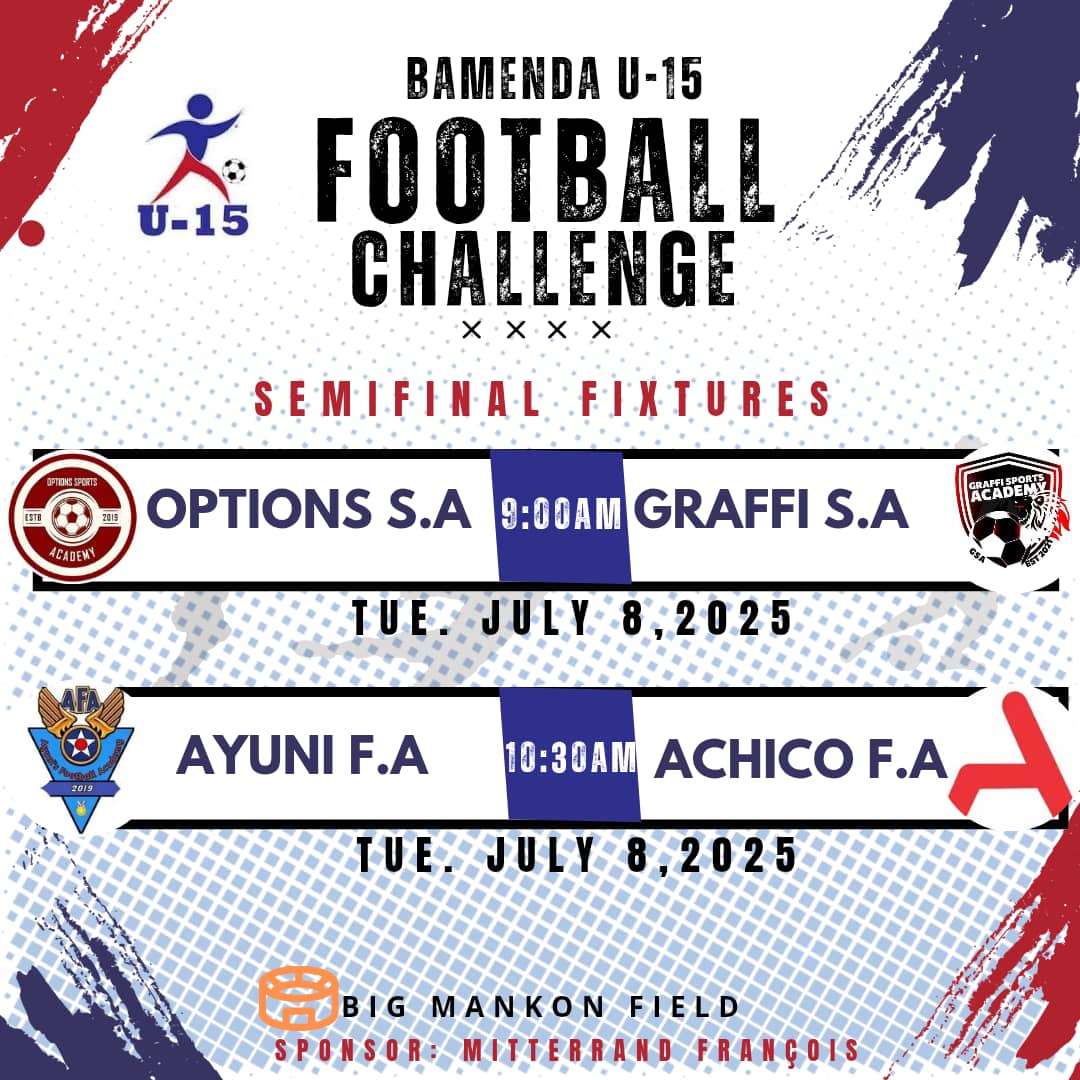 Bamenda Football Challenge: les 1/2 finales