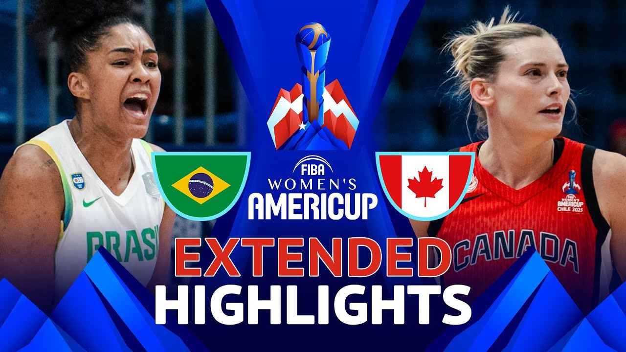 Brasil brilha na AmeriCup com vitória sobre o Canadá