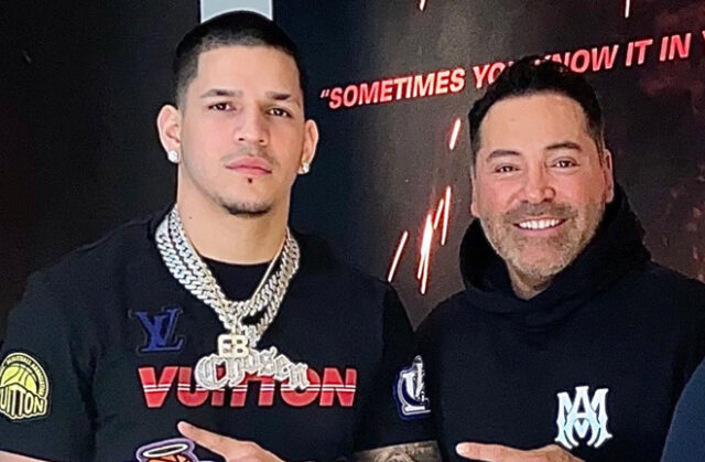 De La Hoya Dares Berlanga Ahead of Big Fight