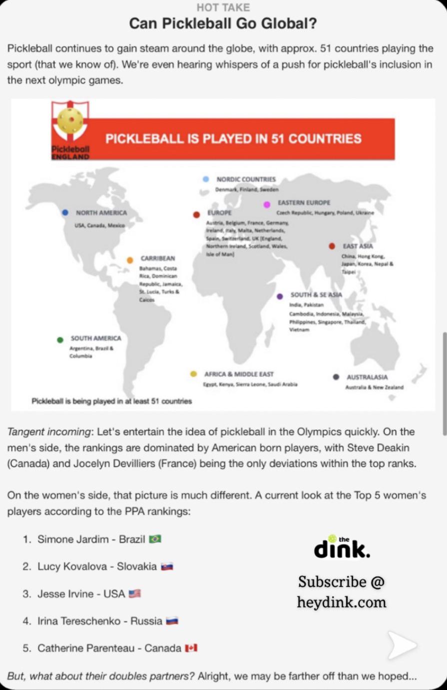 Power Paddle Ban Shakes Up Pickleball Landscape