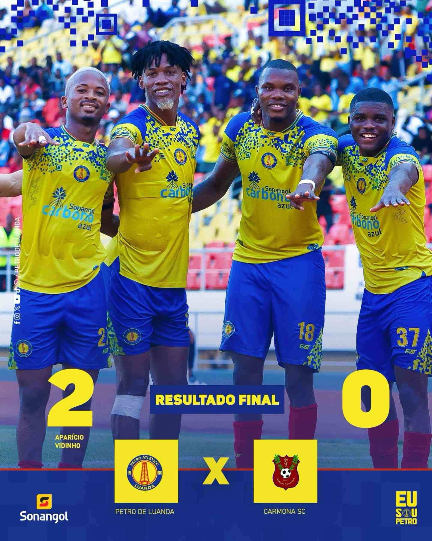 1.º de Agosto brilha enquanto Carmona SC cai no Girabola