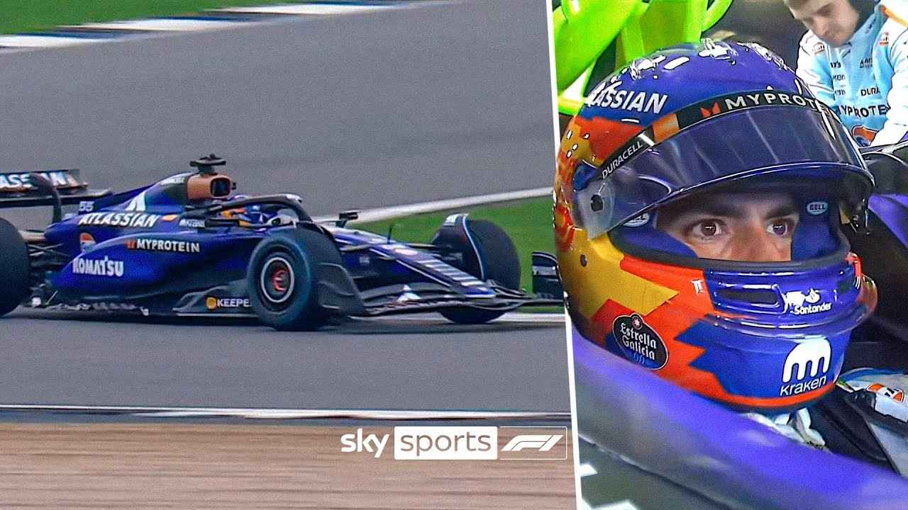 Alonso brilla en Silverstone mientras Sainz se retira