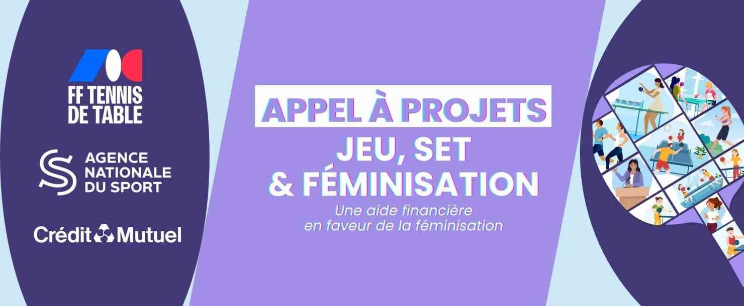 Tennis de Table : La FFTT Lance « Jeu, Set & Féminisation »