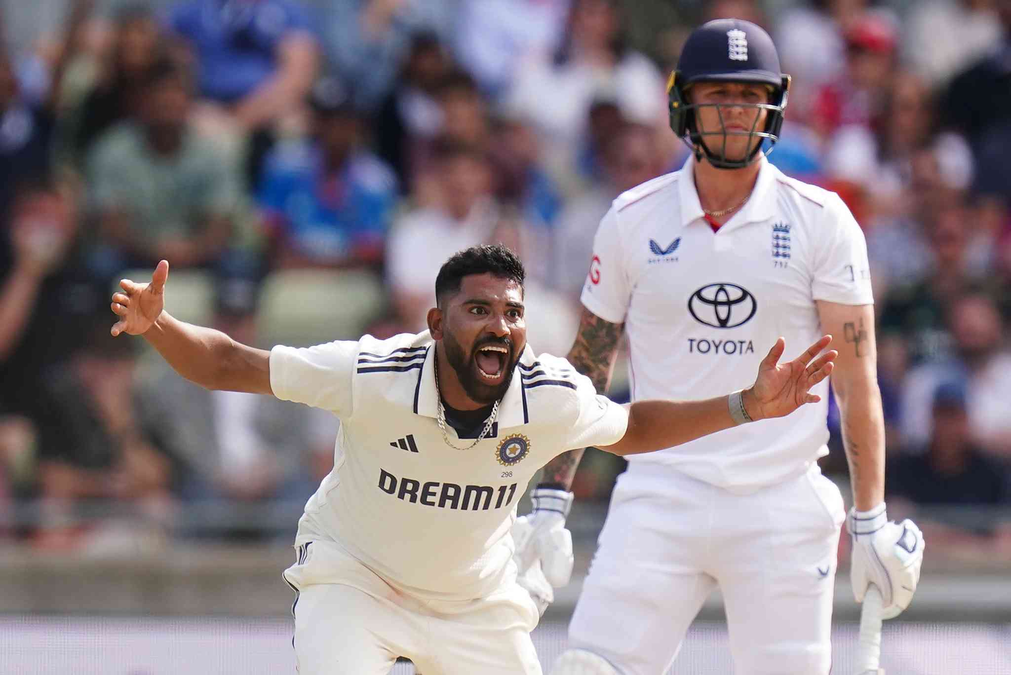 India Dominates England at Edgbaston Test