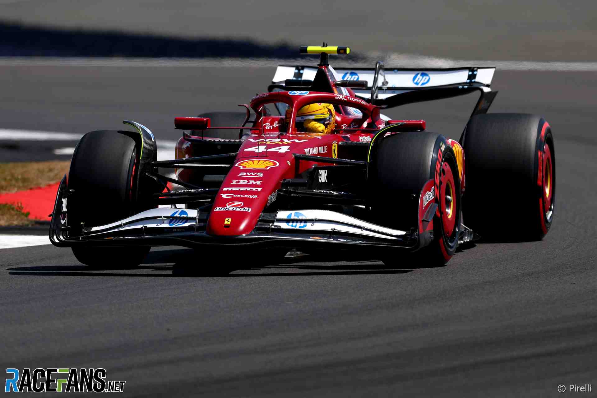 Hamilton Leads Practice at 2025 British Grand Prix