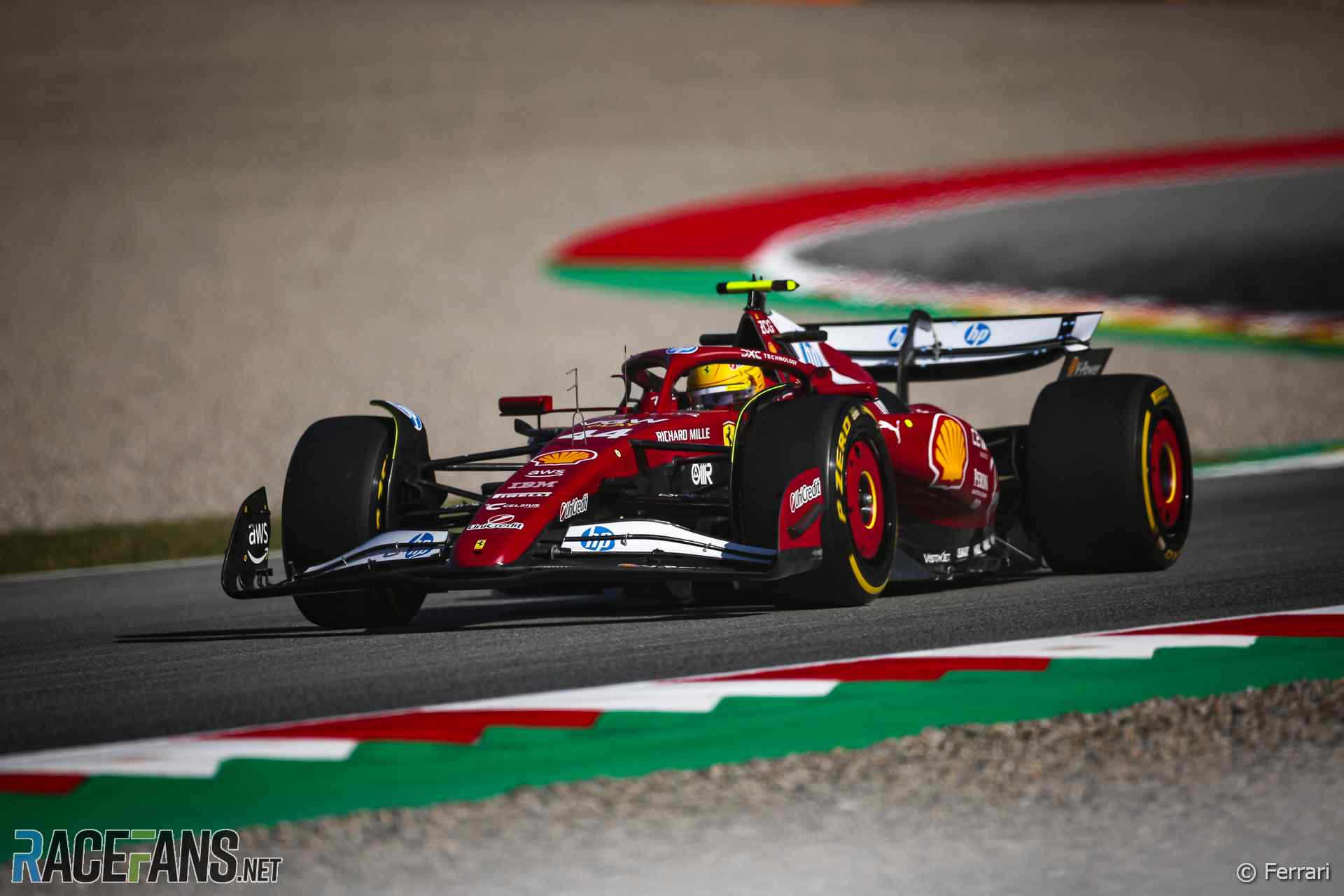 Hamilton debuta con Ferrari en Silverstone 2025
