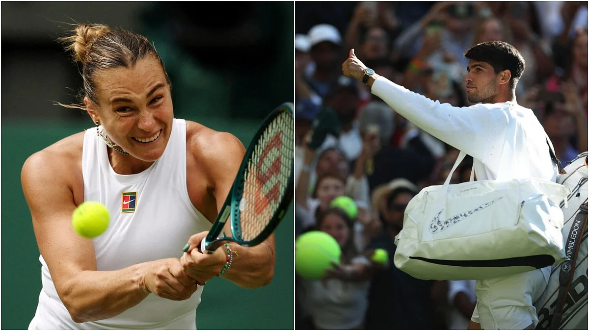 Wimbledon : Sabalenka et Alcaraz en action sur le Centre Court