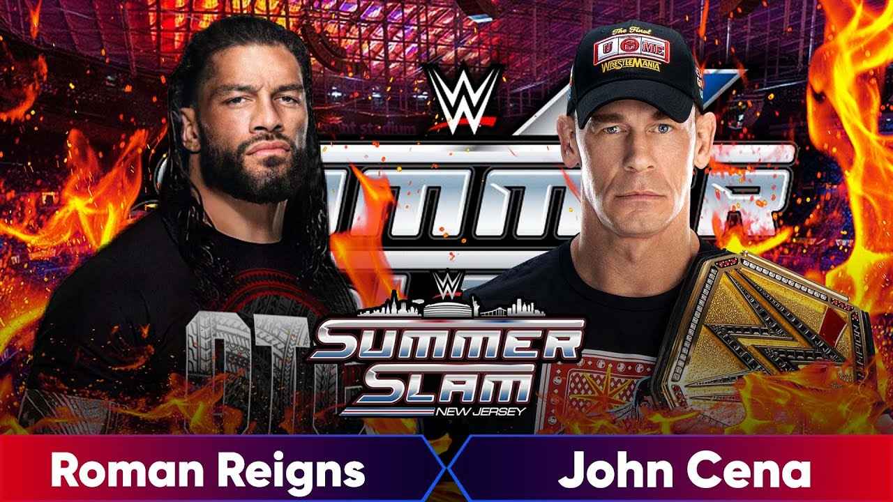 Reigns vs. Cena: Epic Clash for WWE Undisputed Title