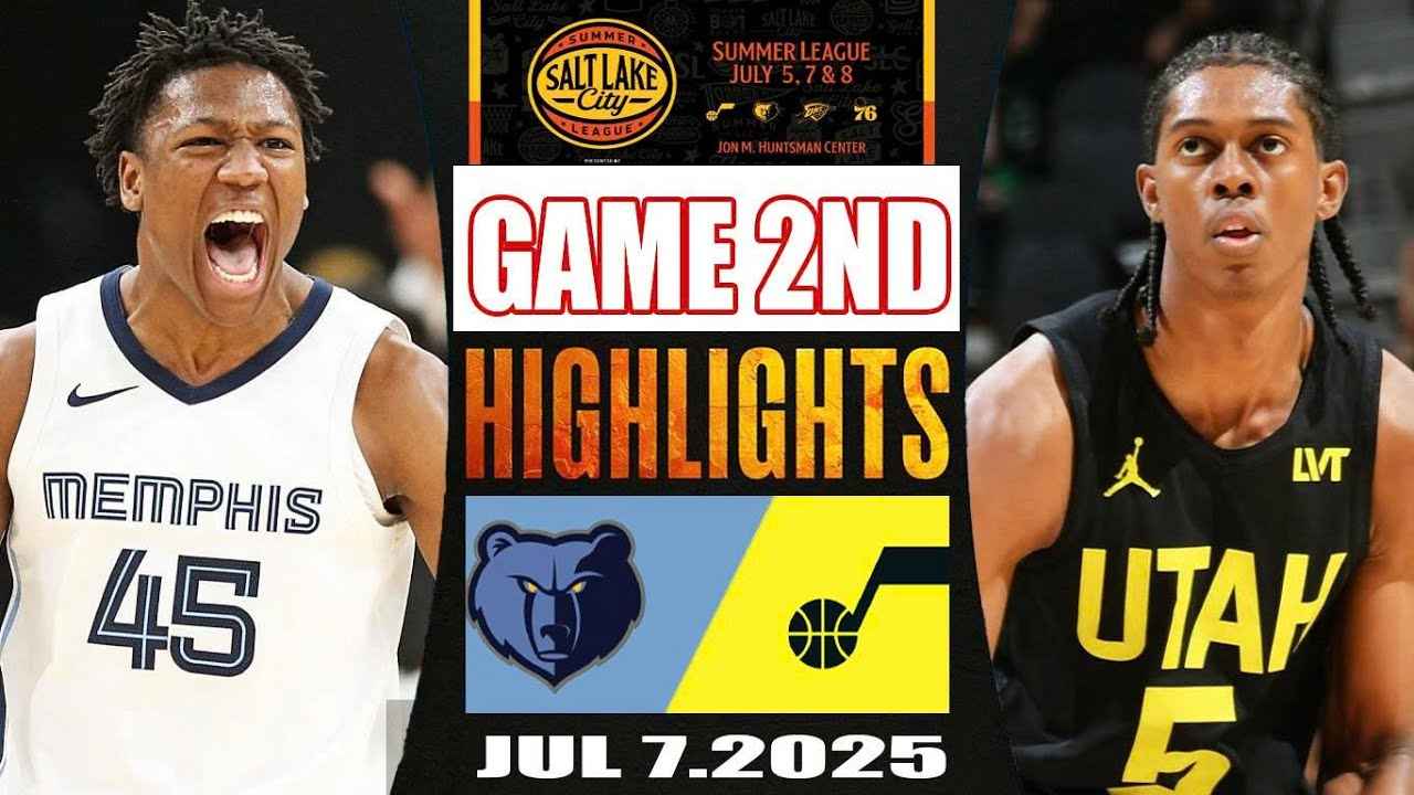 Jazz Edge Grizzlies in Thrilling Summer League Clash