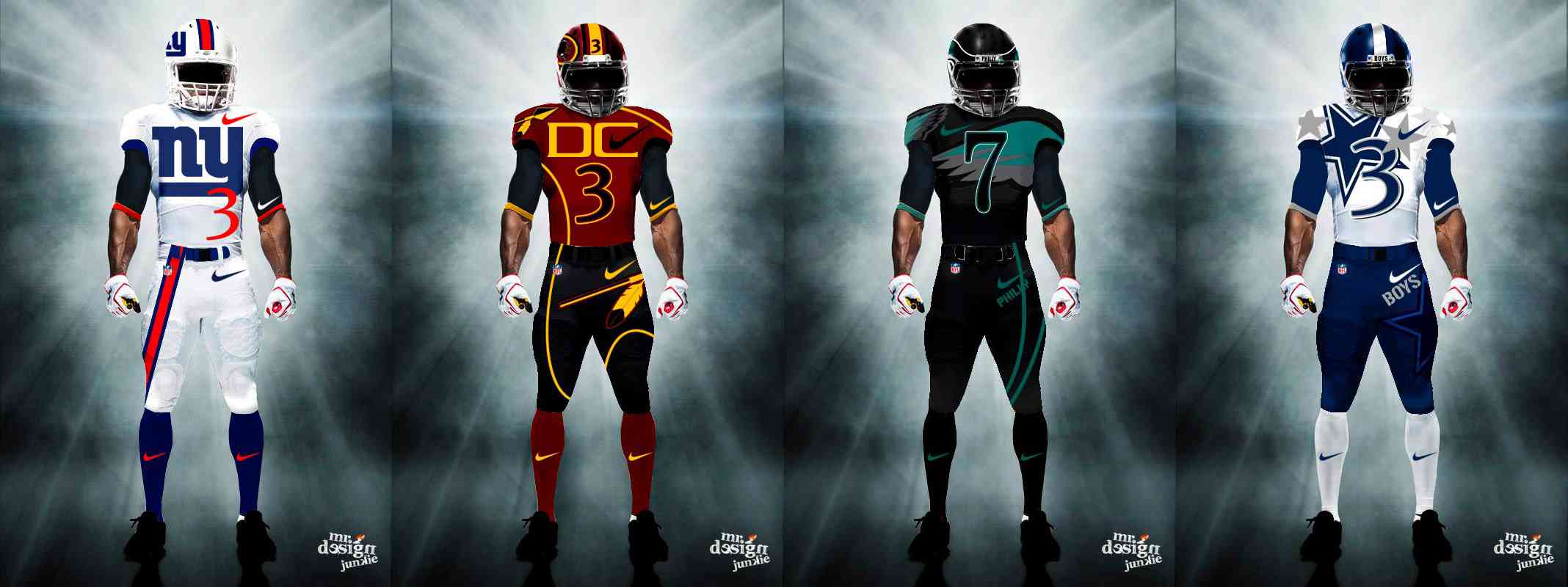 New NFL Uniforms Set to Dazzle in 2025