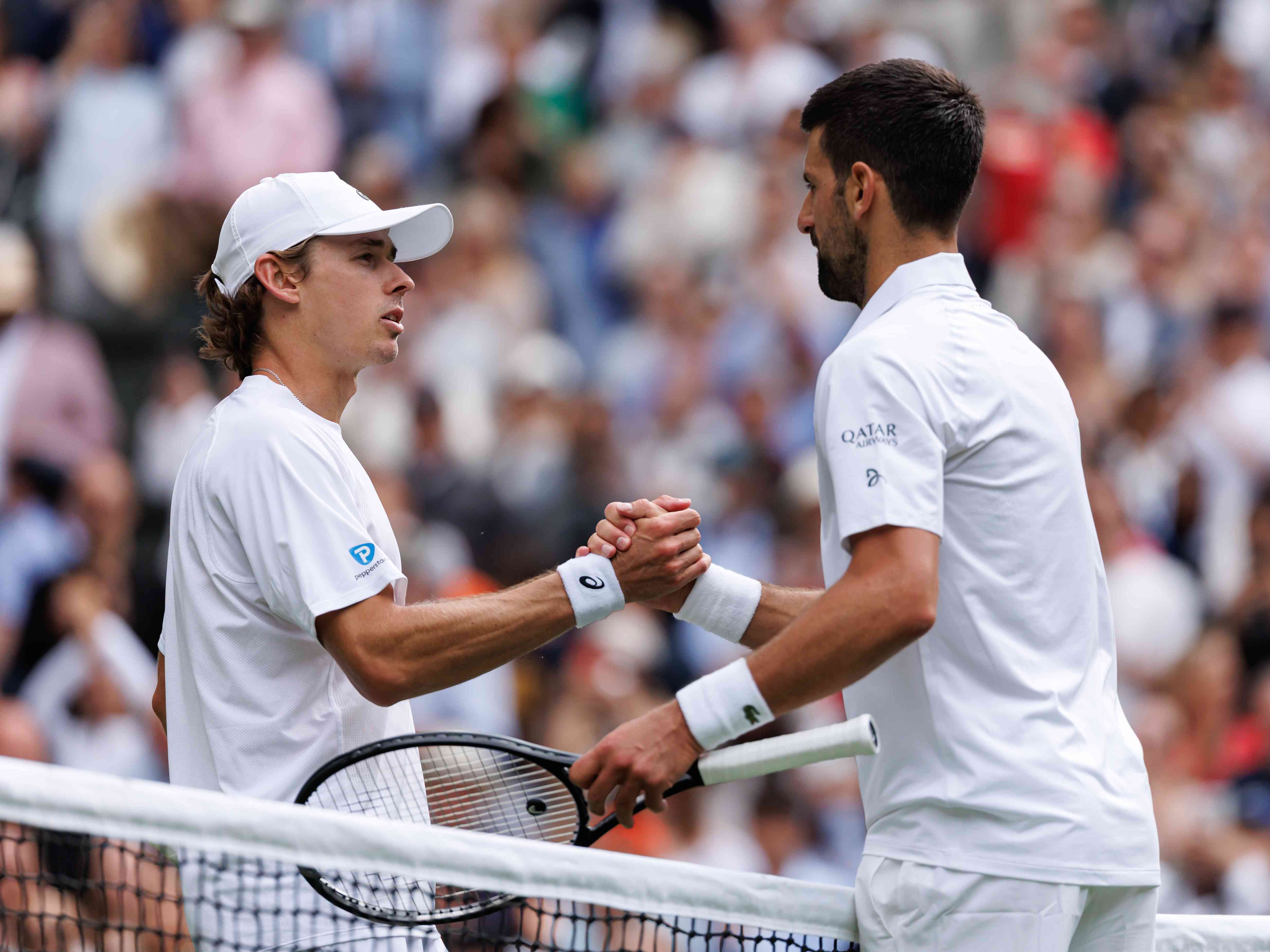 De Minaur Falls to Djokovic in Wimbledon Thriller
