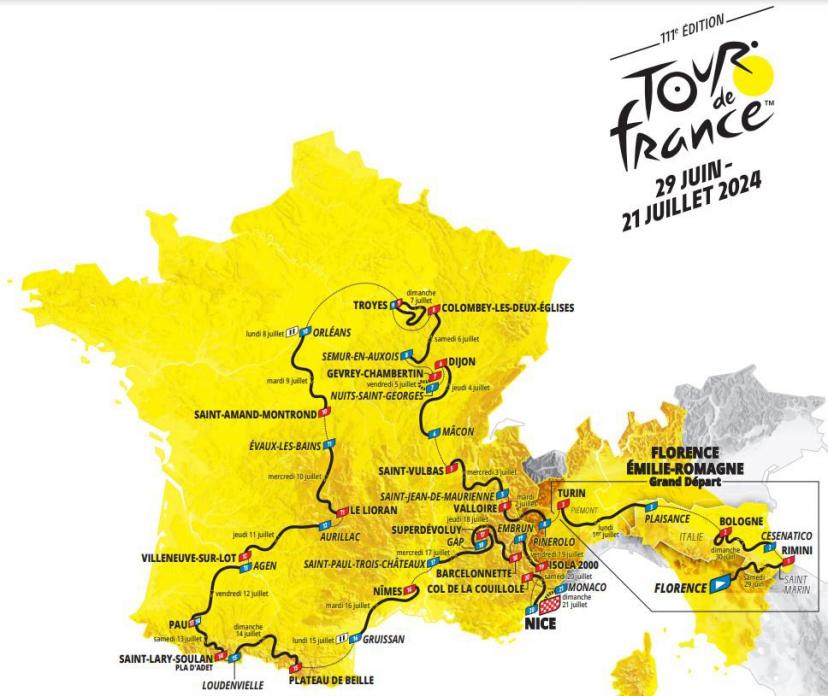 Bataille épique sur la 6ème étape du Tour de France 2025