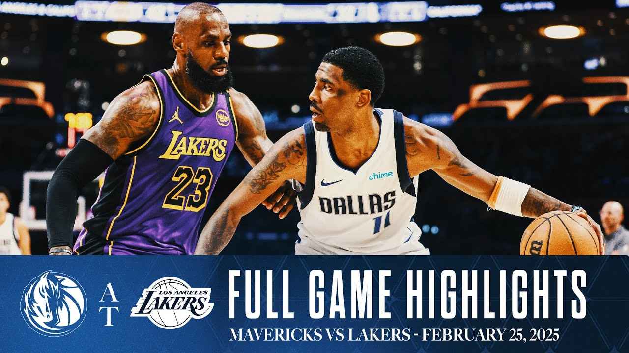 Lakers et Mavericks s`affrontent dans un duel palpitant