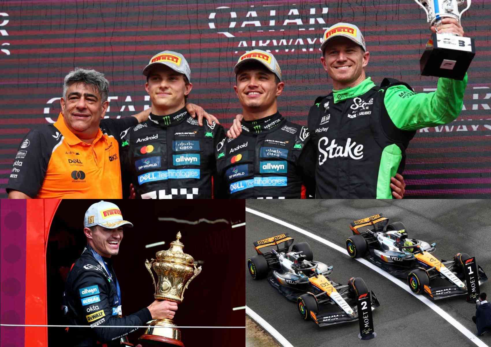 Norris Triumphs at Silverstone in McLaren One-Two Finish