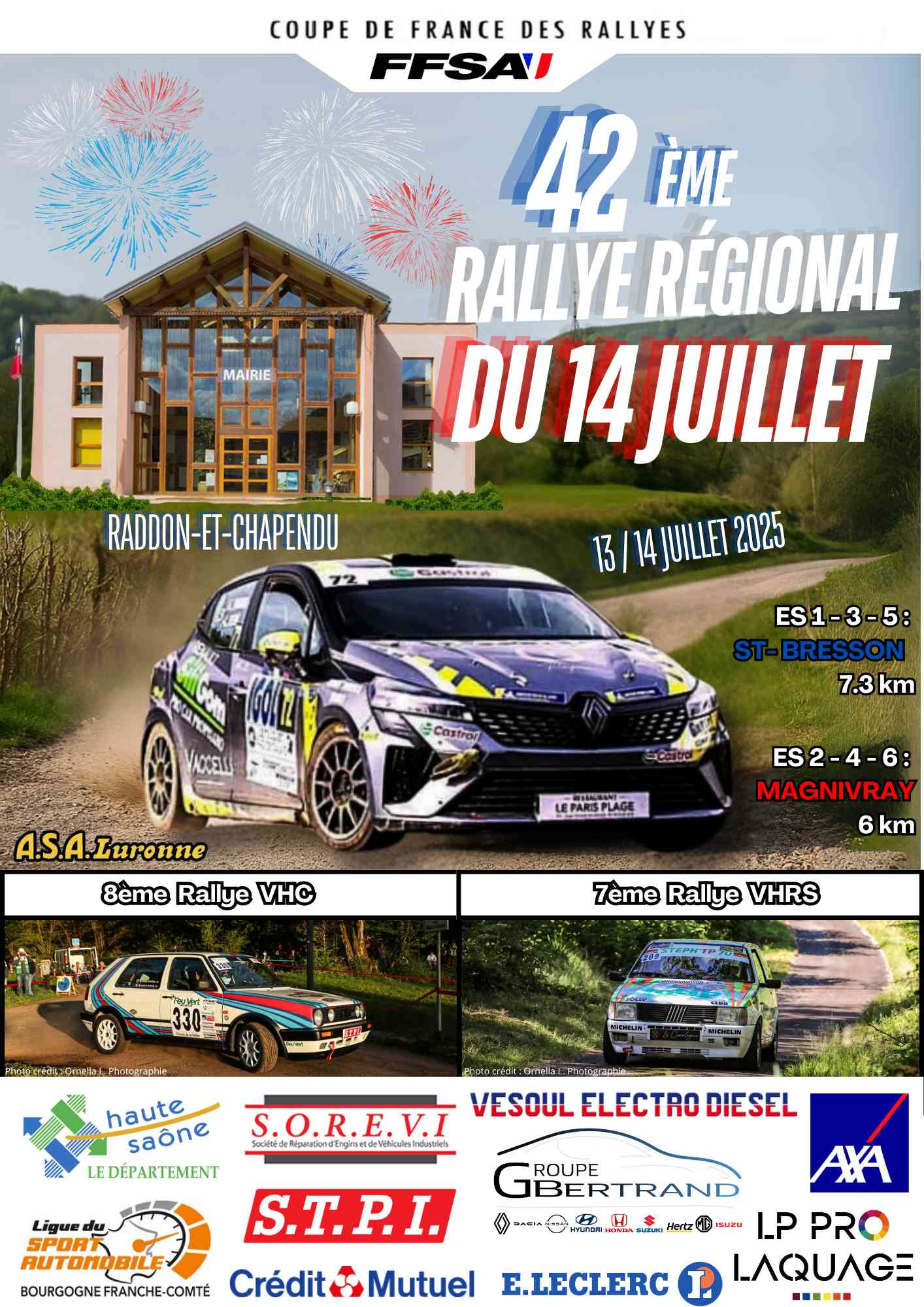 Rallye Régional du 14 Juillet : Une Épreuve Palpitante