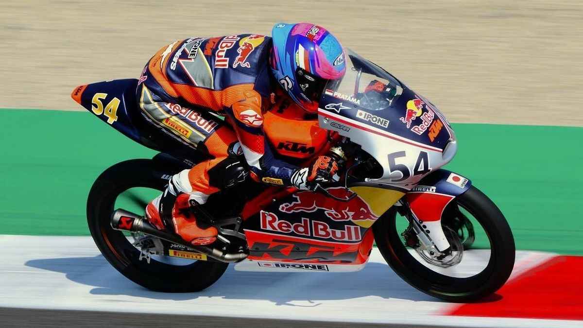 Veda Ega Pratama Menang di Red Bull Rookies Cup 2025