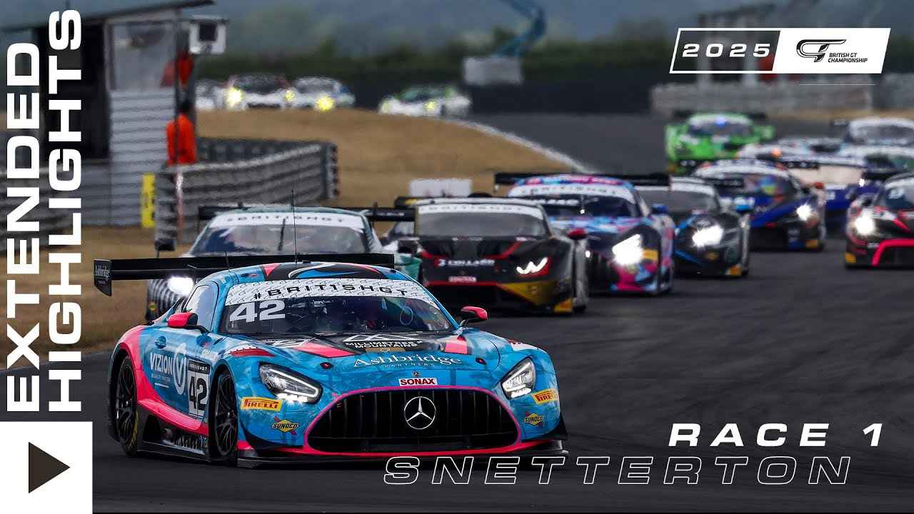 Century Motorsport Shines at British GT Snetterton