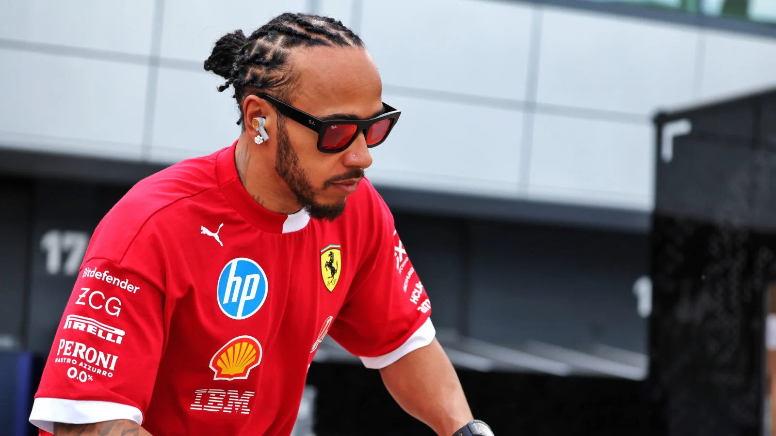 Hamilton`s Podium Drought Continues at Ferrari