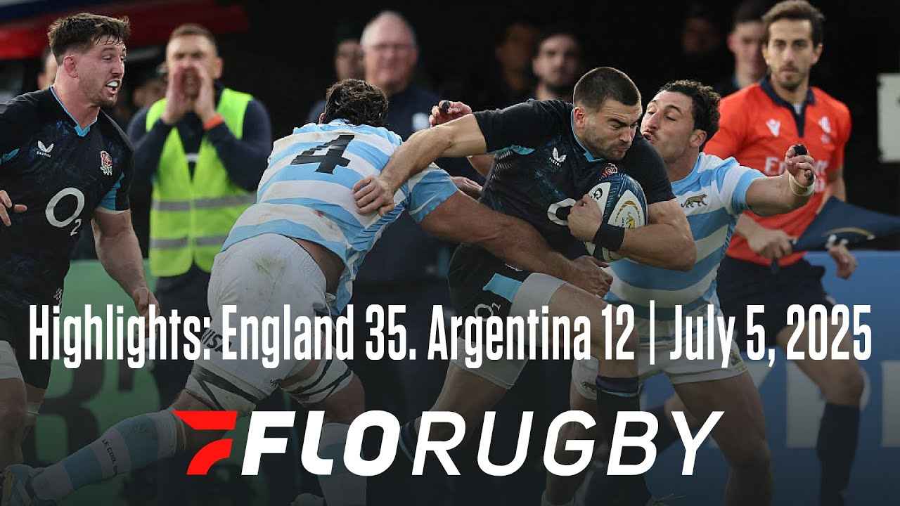 England Triumphs Over Argentina in Thrilling Test