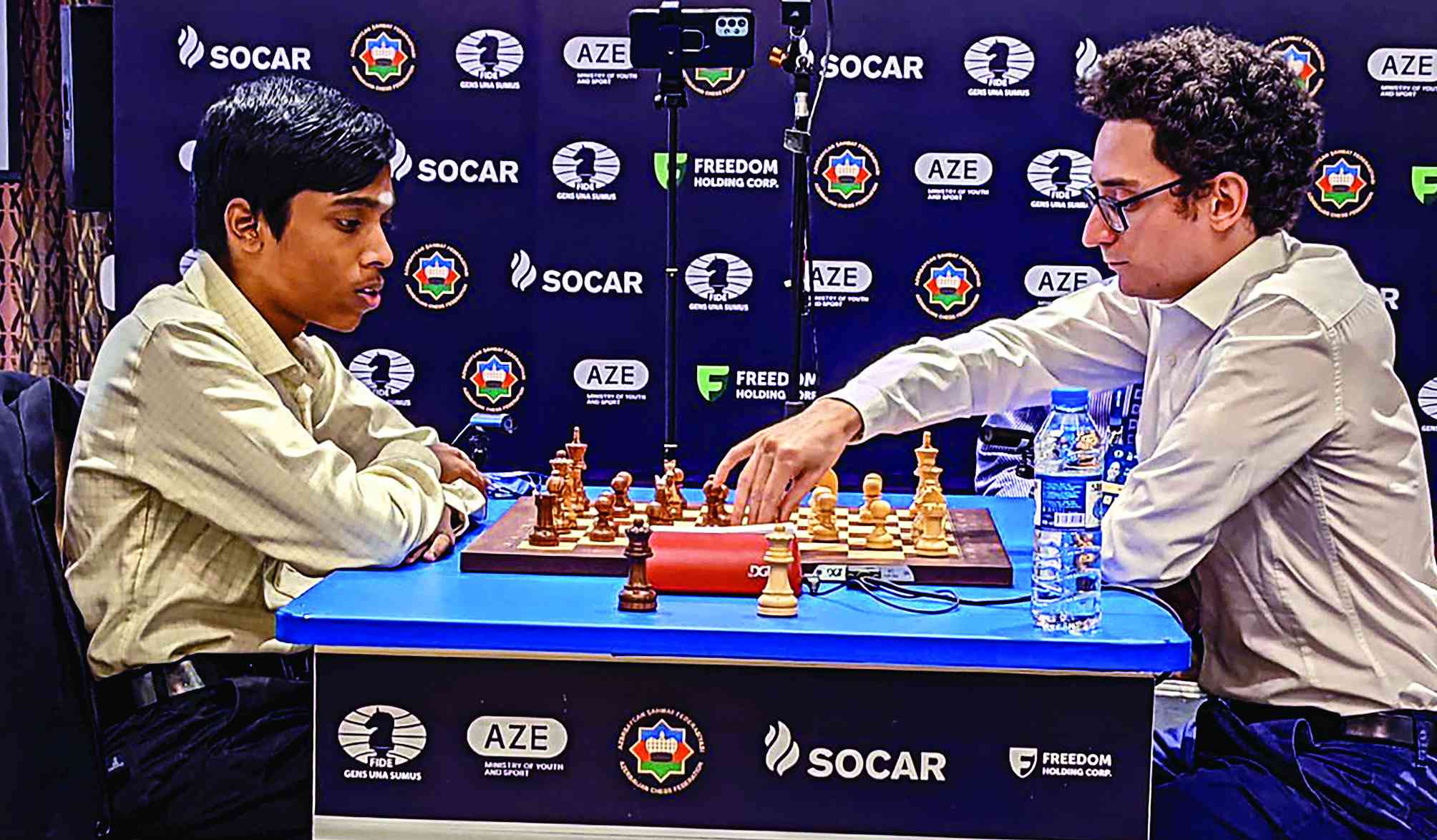 Praggnanandhaa Shocks Carlsen in Las Vegas Chess Showdown