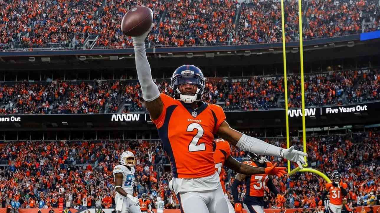 NFL: Pat Surtain II et Malik Nabers en tête des classements
