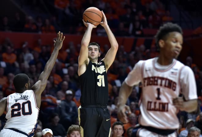 Purdue`s Mathias Visits as Recruiting Heats Up